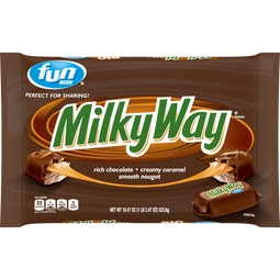 MILKY WAY Milk Chocolate Fun Size Candy Bars, 18.47 oz Bag image