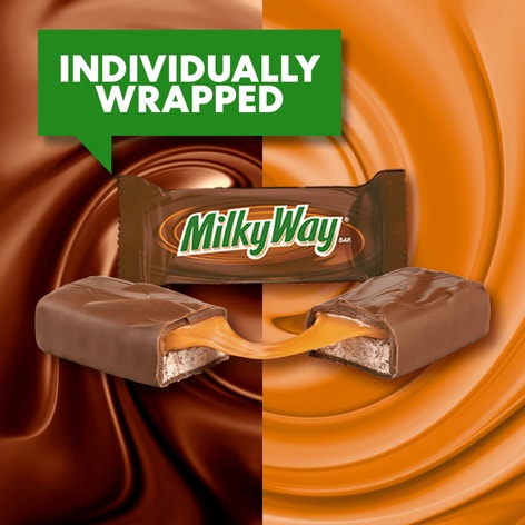 MILKY WAY Milk Chocolate Fun Size Candy Bars, 10.65 oz Bag