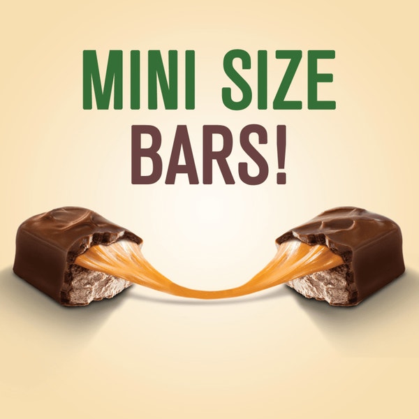 Milky Way Minis Size Milk Chocolate Candy Bar - 2.64 oz Bag